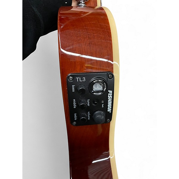 Used ESP LTD TL4 Natural Acoustic Bass Guitar