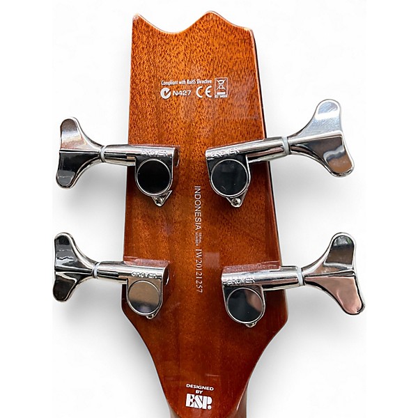 Used ESP LTD TL4 Natural Acoustic Bass Guitar