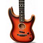 Used Fender American Acoustasonic Stratocaster 2 Tone Sunburst Acoustic Electric Guitar