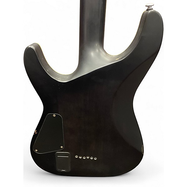 Used Schecter Guitar Research C1 Platinum BLACK Solid Body Electric Guitar