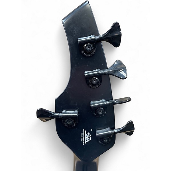 Used Ernie Ball Music Man Bongo 5 HH STEALTH BLACK Electric Bass Guitar