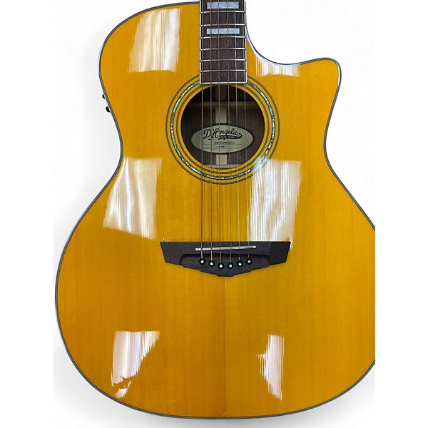 Used D'Angelico dapscg200 Antique Natural Acoustic Electric Guitar