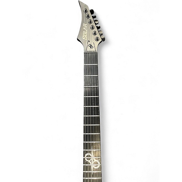 Used Solar Guitars A 1.6 ATG Black Solid Body Electric Guitar