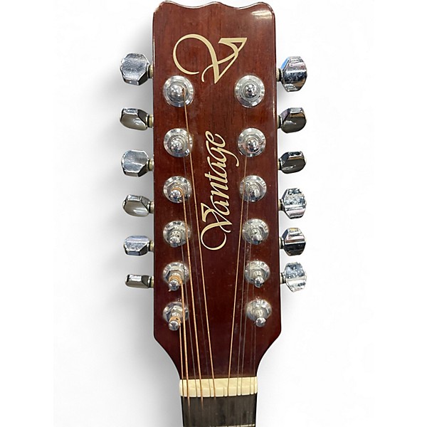 Used Vintage VS12 Natural 12 String Acoustic Guitar