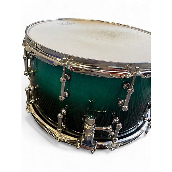Used SPL 14.25in 468 SERIES SNARE DRUM AQUAMARINE Drum