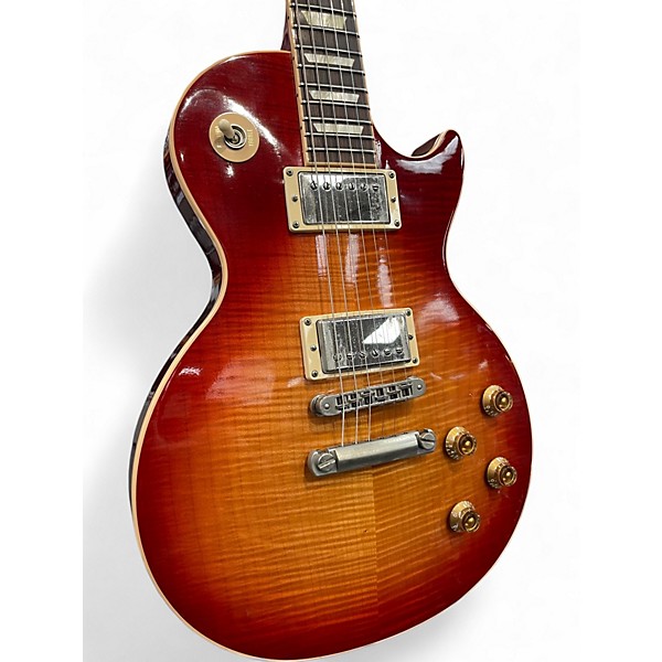 Used 2005 Gibson Les Paul Standard '60s Figured Top Heritage Cherry Sunburst Solid Body Electric Guitar
