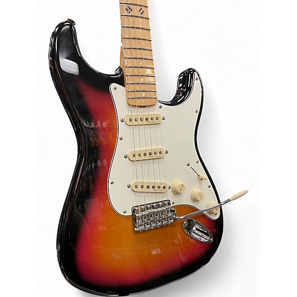 Used Fender Steve Lacy People Pleaser Stratocaster Chaos Burst Solid Body Electric Guitar
