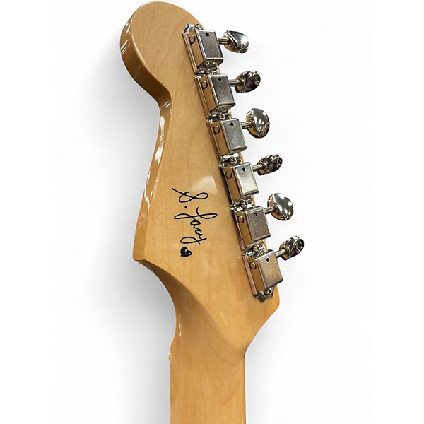 Used Fender Steve Lacy People Pleaser Stratocaster Chaos Burst Solid Body Electric Guitar