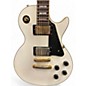 Used Epiphone Les Paul Custom White Solid Body Electric Guitar