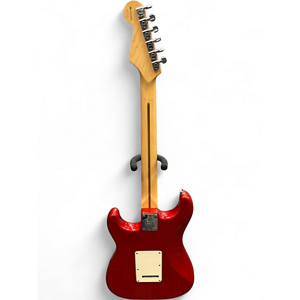 Used Fender American Standard Stratocaster Candy Apple Red Solid Body Electric Guitar