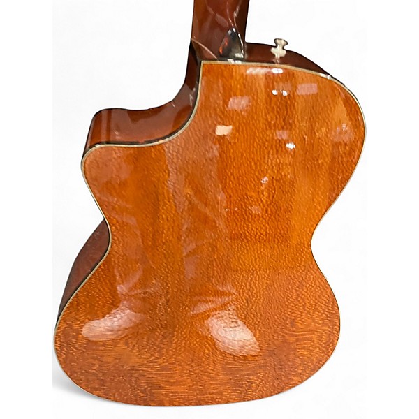 Used Fender FA345CE Sunrise Tea Burst Acoustic Electric Guitar