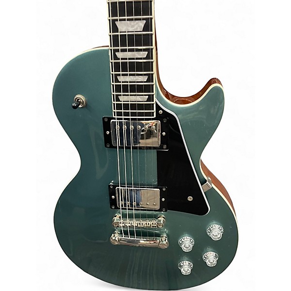 Used Epiphone LES PAUL MODERN Apple Green Solid Body Electric Guitar