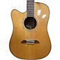 Used Alvarez AD60L Dreadnought Left Handed Natural Acoustic Guitar