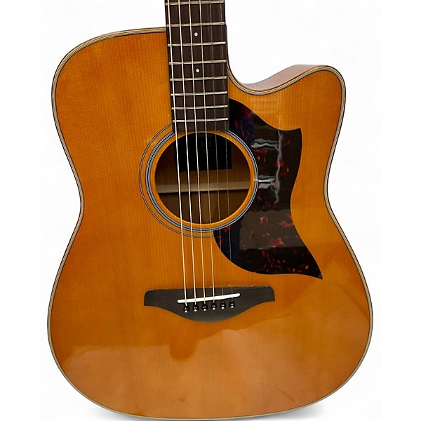 Used Yamaha A1M Natural Acoustic Electric Guitar