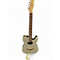 Used Fender Telecoustic Chrome Silver Acoustic Electric Guitar thumbnail