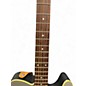 Used Fender Telecoustic Chrome Silver Acoustic Electric Guitar