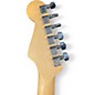 Used 2000s Fender Standard Stratocaster HSS Black Solid Body Electric Guitar
