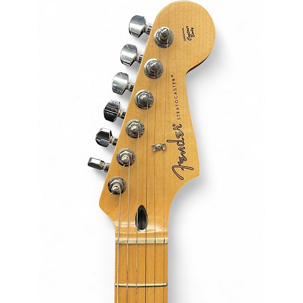 Used Fender Limited Edition Player Stratocaster Surf Green Solid Body Electric Guitar