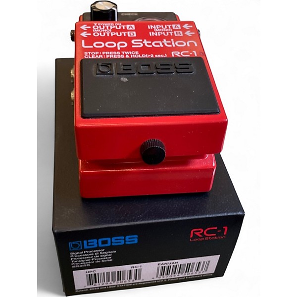 Used BOSS RC1 Loop Station Pedal