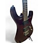 Used ESP LTD M100FM See Through Cherry Solid Body Electric Guitar