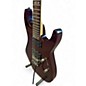 Used ESP LTD M100FM See Through Cherry Solid Body Electric Guitar