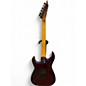 Used ESP LTD M100FM See Through Cherry Solid Body Electric Guitar