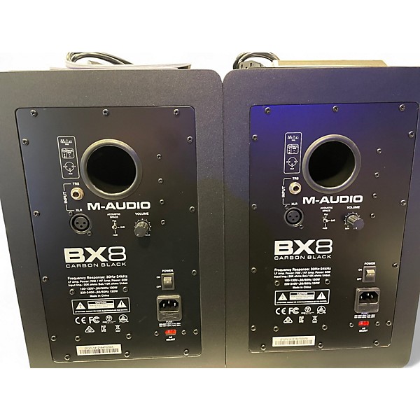 Used M-Audio BX8 Carbon (PR) Powered Monitor