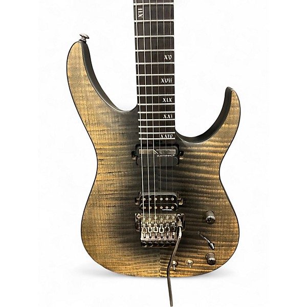 Used Schecter Guitar Research Banshee Mach 6 FR-S Fallout Burst Solid Body Electric Guitar