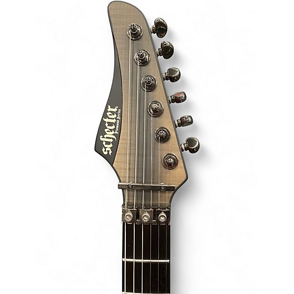Used Schecter Guitar Research Banshee Mach 6 FR-S Fallout Burst Solid Body Electric Guitar