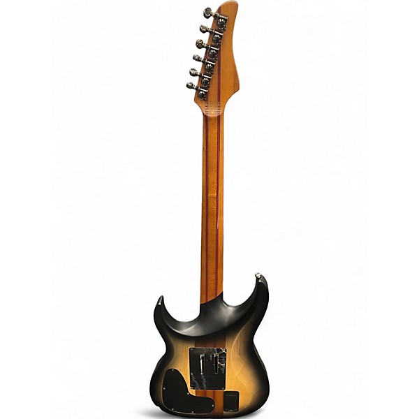 Used Schecter Guitar Research Banshee Mach 6 FR-S Fallout Burst Solid Body Electric Guitar