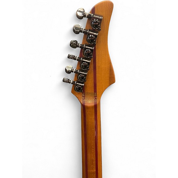 Used Schecter Guitar Research Banshee Mach 6 FR-S Fallout Burst Solid Body Electric Guitar