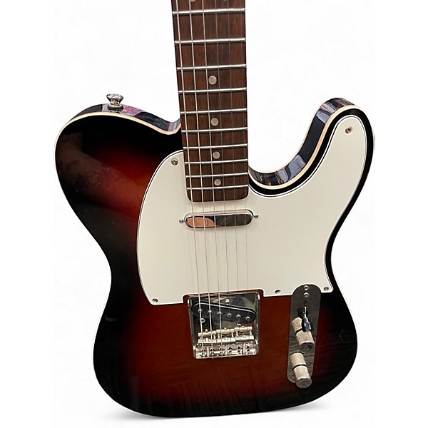 Used Squier CLASSIC VIBE 60'S Telecaster Custom 3 Color Sunburst Solid Body Electric Guitar