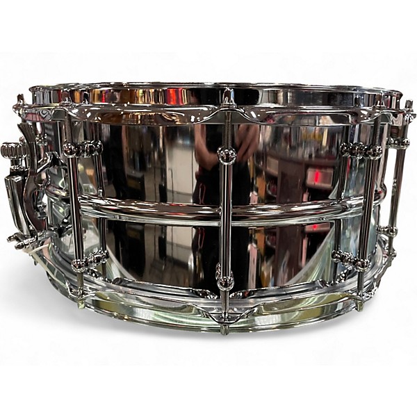 Used Ludwig 14X6 Supralite Snare Chrome Drum