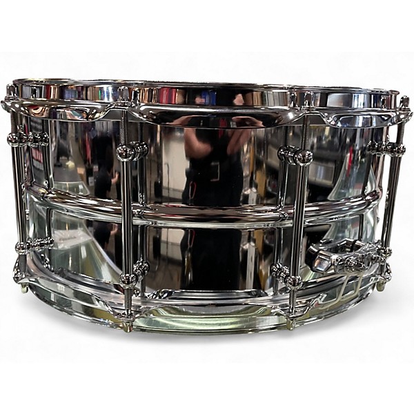 Used Ludwig 14X6 Supralite Snare Chrome Drum