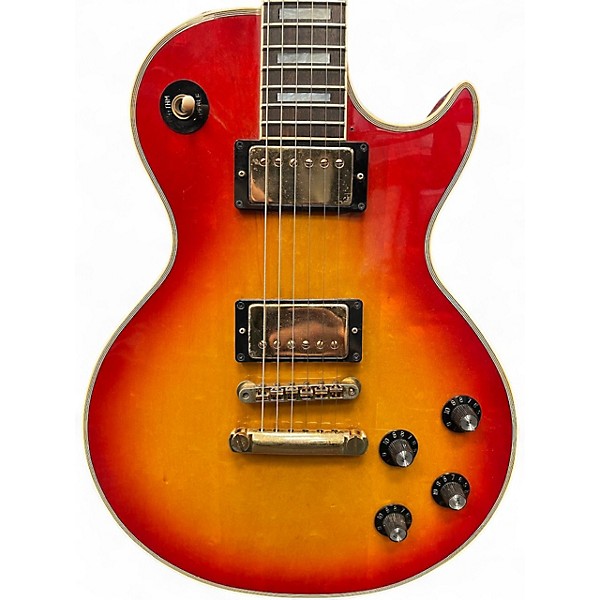 Used 1980s Greco EG 500 Super Power Custom Sunburst Solid Body Electric Guitar
