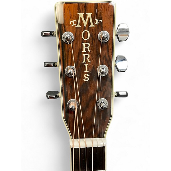 Used Morris TF50SP Natural Acoustic Guitar