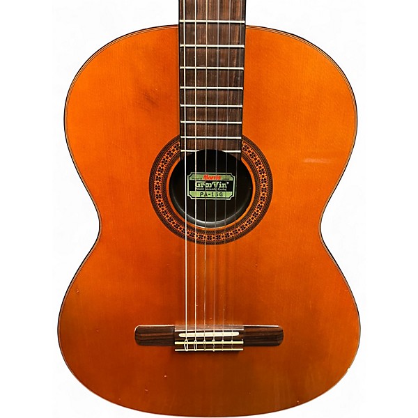Used Morris PA15G Natural Classical Acoustic Electric Guitar