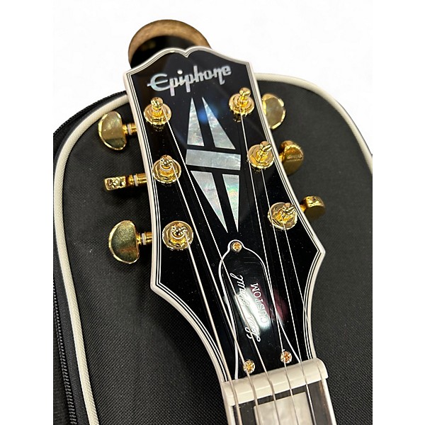 Used Epiphone Les Paul Custom Triburst Solid Body Electric Guitar