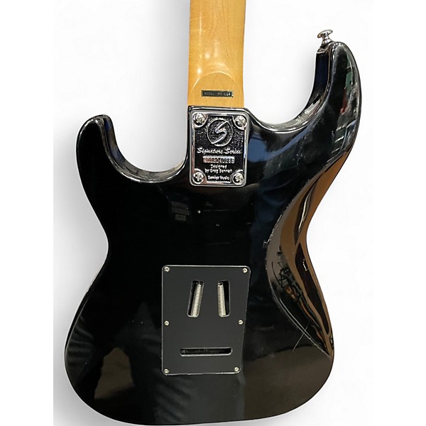 Used Greg Bennett Design by Samick MALIBU Black Solid Body Electric Guitar