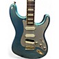 Used Shelton Electric Instruments SKYFLITE IV Pelham Blue Solid Body Electric Guitar