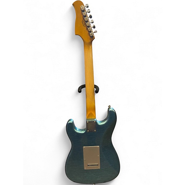 Used Shelton Electric Instruments SKYFLITE IV Pelham Blue Solid Body Electric Guitar