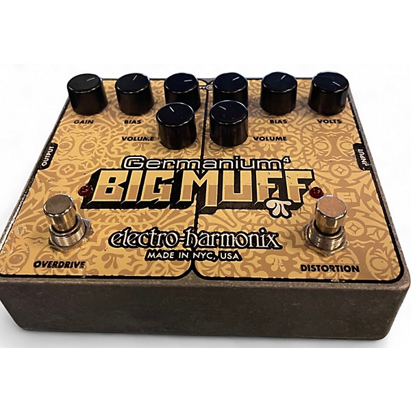 Used Electro-Harmonix Big Muff Germanium 4 Overdrive and Distortion Effect Pedal