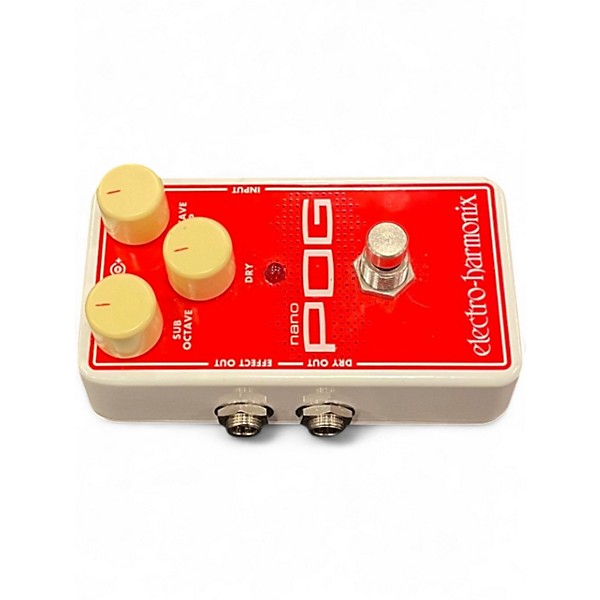 Used Electro-Harmonix Nano POG Polyphonic Octave Generator Effect Pedal