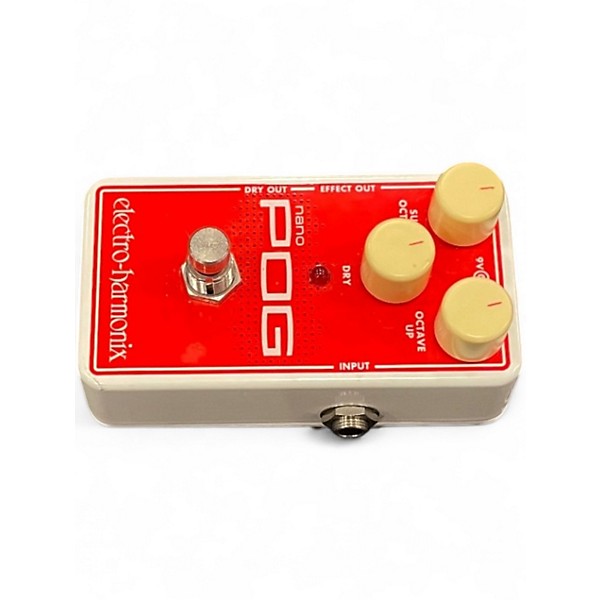 Used Electro-Harmonix Nano POG Polyphonic Octave Generator Effect Pedal