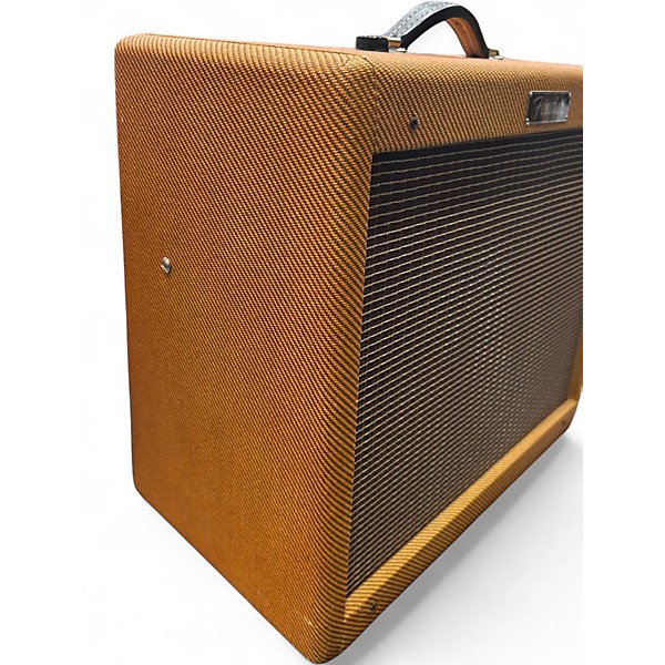 Used Fender Blues Junior 15W 1x12 Lacquered Tweed Tube Guitar Combo Amp