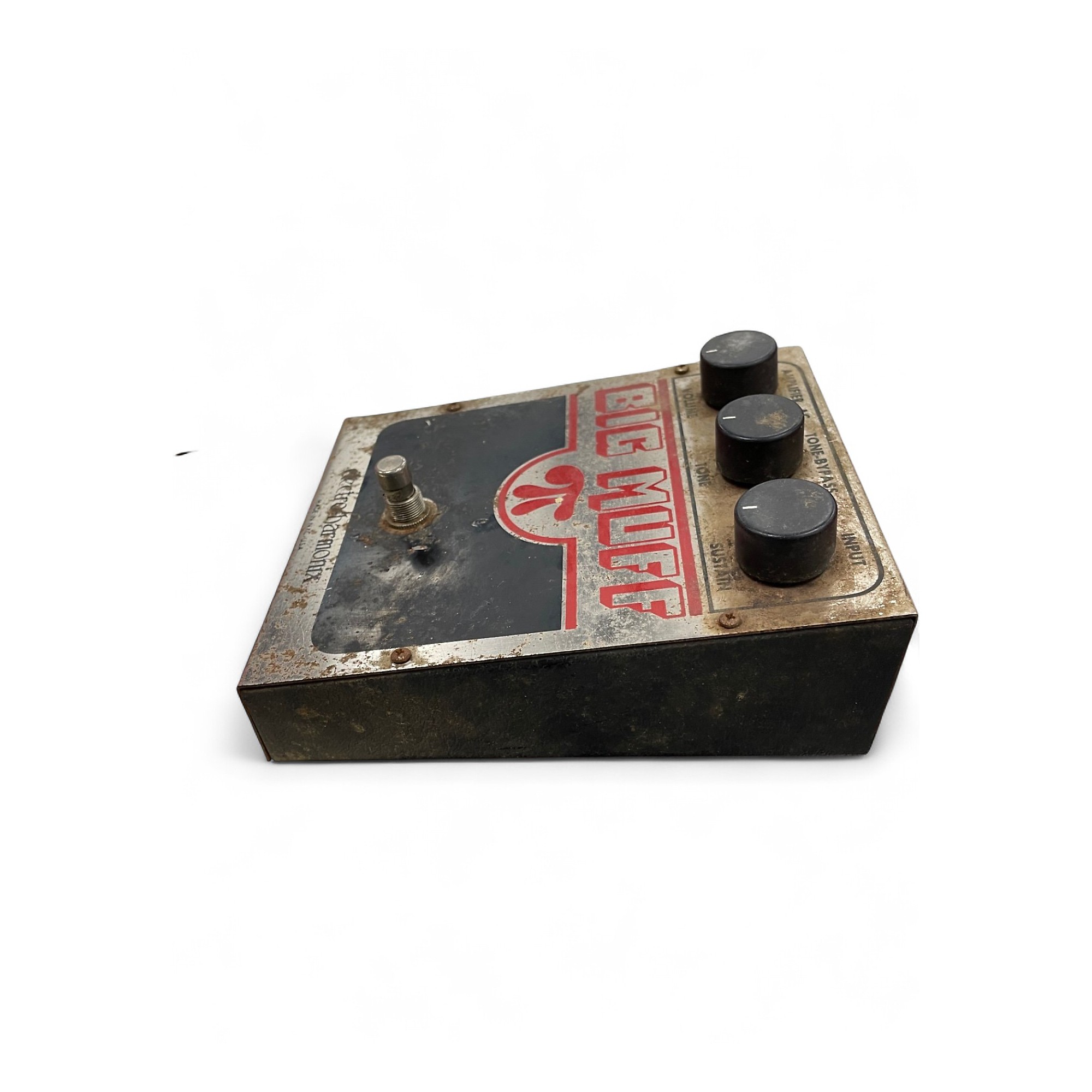 Vintage 1970s Electro-Harmonix Big Muff Distortion Effect Pedal Vintage 1970s Electro-Harmonix Big Muff Distortion Effect Pedal