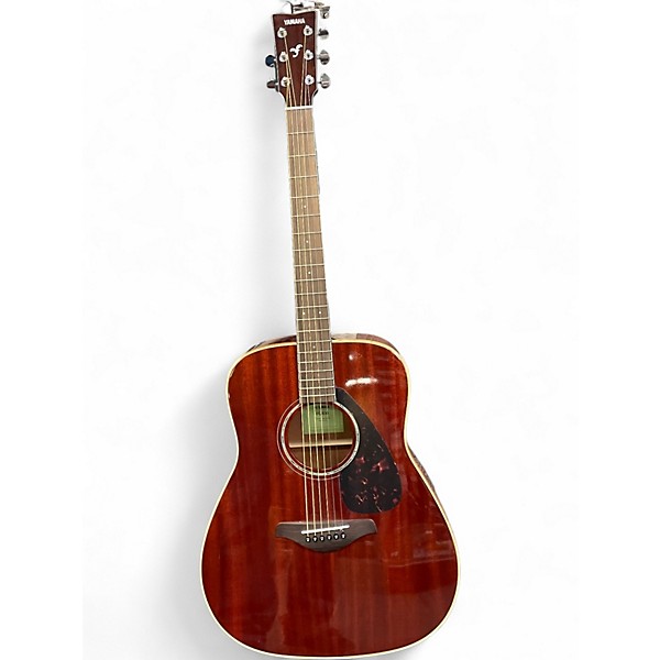 Used Yamaha FG850 Mahogany Acoustic Guitar