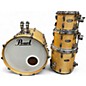 Used Pearl 4 Piece Reference Series Natural Drum Kit thumbnail