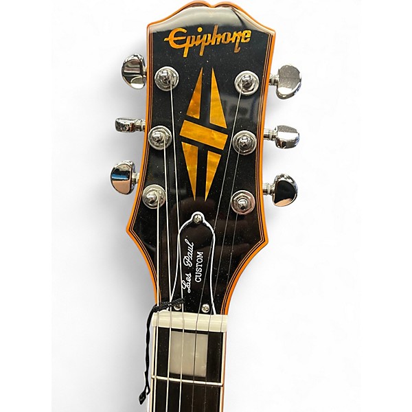 Used Epiphone les Paul widow Orange Solid Body Electric Guitar