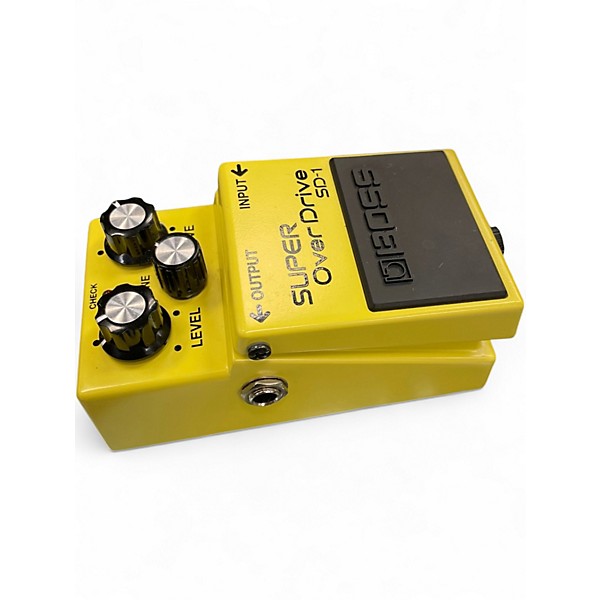Used BOSS SD1 Super Overdrive Effect Pedal